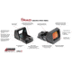 Crimson Trace RAD Micro Pro Red Dot Sight, 3 MOA Red Dot Reticle, Black, 01-01970