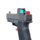 Cross Armory Glow-In-The-Dark Pistol Sights, Red, Tall, crGSt-rd