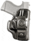 DeSantis Inside Heat IWB Saddle Leather Holsters, H&amp;K CC9 With Or Without Red Dot Sight, Right, Black, 127BA7ZZ0