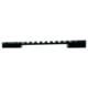 DNZ Freedom Reaper Picatinny Rail Remington 700, Long Action, 1 Piece, 20MOA Rifle Rail Mount, Anodized Finish, Black, LPR0202