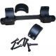 DNZ Products Game Reaper Scope Mount - Remington 700 Short Action Tactical, Medium Ring, 0 MOA, 30 mm Tube, Black Matte, 34700T
