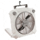 Dorcy 2-Speed Fan and LED Area Light Combo w/Adjustable Settings, White 41-3114