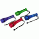 Dorcy 2AA LED Gel Brite Flashlight, Blue, Red, Green, Purple, 41-2952