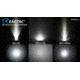 EAGTAC P25LC2 Diffuser Flashlight, XM-L2 U2 NW w/ LEDarray LED, 1150lm w/ 475lm, Black, P25LC2-Diffuser-XML2-NW