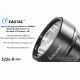 Eagtac USB Rechargeable S25LR XHP35 HD 2000 Lumen Tactical Flashlight, Black, Medium, S25LRXHP35HD