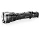 EAGTAC USB Rechargeable S25LR XHP35 Hi Output Flashlight, Smooth Aluminum Bezel, Black, 1870 lm, S25LR-XHP35-HI-BASE-CW