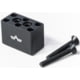 EAW German Tactical Mount Elevation Block, Hole Distance 10mm, Angeled Mount, Height 20mm, Black, Small, 60008