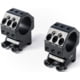 EAW German Tactical Mount Pair Of Fixed Rings, Tube Diameter 30mm, Height 20mm, Screw, Black, Small, 61002