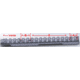 EAW Steel Picatinny Rail, Haenel Jaeger 10, 0 MOA, 113.8 mm Spacing, Black, 418310402