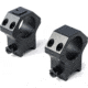 EAW Tactical Shape Blue Line Roll Off Scope Mount, Diameter 30mm, Height 18mm, Screw, Black, Small, 472003018021
