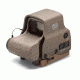 EOTech HWS EXPS 3 Circle Red Dot Sight, 1 Dot Reticle, w/ Standard, Tan, EXPS3-0TAN