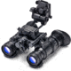EOTech BinoNV 1x w/ Wilcox G24 Mount, ESA Gen III, White Phosphor, Black, EOT-BINO-AI-B