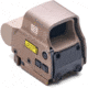 EOTech HWS EXPS3 Reticle w/1 MOA Dot Button, QD, Tan, EXPS3-1 TAN
