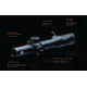 EOTech Vudu 1-10x28mm Rifle Scope w/ Daylight Bright Dot, First Focal Plane, SR5 MRAD Reticle, VDU1-10SR5DF