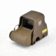 EOTech XPS2 Red Dot Sight, Circle-2-dot Reticle, Tan, XPS2-0TAN