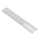 ERGO 18-Slot Ladder Low-Pro Rail Cover, Single, White, 4373-WHITE