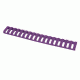 ERGO Grips 18-Slot Ladder Lowpro Rail Cover, Single, Purple, 4373-PUR