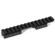 Evolution Gun Works HD Picatinny Scope Mount, CZ 452/CZ 453/CZ 511/CZ 512, Standard Action, 20 MOA, Matte Black Hardcoat, 80902