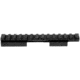 Evolution Gun Works HD Picatinny Scope Mount, CZ 452/CZ 453/CZ 455/CZ 511, Standard Action, 0 MOA, Matte Black Hardcoat, 80910