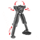 FAB Defense Gen-II Tactical Pivoting QR Vertical Foregrip w/ Integrated Bipod, FX-TPODG2B