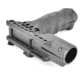FAB Defense Tactical Vertical Foregrip w/Integrated Adjustable Bipod, 1in Flashlight Adaptor, Black, FX-TPODG2FA