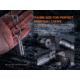 Fenix E02R Rechargeable EDC Flashlight, Black, E02RG2BK