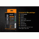 Fenix FD30 Focus Flashlight, 900 Lumens, Black FD30HIBK