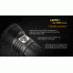 Fenix LD75C LED Flashlight - With CREE XM-L2 U2 LED - 4200 lumens - Uses 4 x 18650 or 8 x CR123, Black FENIX-LD75C-XML2
