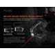 Fenix GL22, Weapon Light, White LED with Red Laser, 750 Lumens, 2.64 Long, Fits GLOCK and 1913 Rails, Includes Rechargeable 16340 Battery and USB Type-C Charging Cable