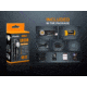 Fenix LD15R Right Angle Flashlight w/battery, 500 Lumens, Black LD15RXPBK