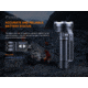 Fenix Lighting LR80R Lithium Ion 18000 Lumens Luminus SST70 LED Flashlight, Black, LR80RSBK