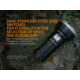 Fenix Rechargeable 12k Lumen Flashlight, LR40RXBK