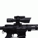Firefield 2.5-10x40 Rifle Scope w/ Green Laser FF13014