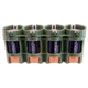 GG&amp;G Battery Caddy D,Pack of 4,Green GGG-1486