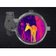 Guide USA TA Gen2 Series TA421 1-4x25mm Clip-On Thermal Imaging, 384x288, Black, TA421