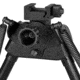 Harris Engineering Notch Picatinny Sporting BiPod with Hinged Base, 6-9 in, Black, S-BRMP