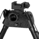 Harris Engineering Notch Picatinny Sporting BiPod with Hinged Base, 9-13 in, Black, S-LMP