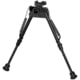 Harris Engineering Notch Picatinny Sporting BiPod with Hinged Base, 9-13 in, Black, S-LMP