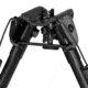 Harris Engineering Rotate Self Level Sporting BiPod with Solid Base, 9-13 in, Black, 1A2-L2