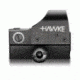 Hawke Sport Optics 1x Reflex 5 MOA Weaver Rail Red Dot Sight, Green 12131