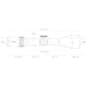Hawke Sport Optics Endurance 30 Rifle Scope, 3-12x56mm, 30mm Tube, SFP, 350 Legend Reticle, Black, 16332
