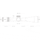 Hawke Sport Optics Frontier Rifle Scope 34, 5-30x56mm, 34mm Tube, First Focal Plane, Mil Pro Ext Reticle, Black, 18640