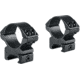 Hawke Sport Optics Match Series Weaver Scope Rings - 2 Pieces, 30mm, Medium, Black, 22116