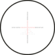 Hawke Sport Optics Sidewinder FFP Rifle Scope, 6-24x56mm, 30mm Tube, First Focal Plane, FFP 1/2 Mil Dot + Reticle, Red, MRAD Adjustment, Black, 17460