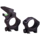 Hawkins Precision 35mm Heavy Tactical Scope Rings, 1.0in, Black, 913-0002