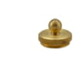 Hi-Lux Optics Malcolm 6X Long Telescopic Sight Eyepiece Lens Cap, Brass, MS34C-E