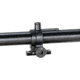 Hi-Lux Optics Malcolm 6X Short Rifle Telescope Adjustable Parallax, BPCR Mounts, Crescent Cuts, Matte Black, M634183P