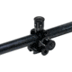 Hi-Lux Optics Malcolm Gen II Vintage Sniper Competition Rifle Scope, 8x31mm, 3/4in Tube, Fine Cross, Black, M8VSC