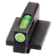USED, HiViz Litewave H3 Tritium/Litepipe Front Sight, Ruger GP100, 0.270 inch Height, Black, Green w/ White Ring, GPN301