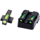 HiViz LiteWave H3 Tritium/Litepipe Pistol Night Sight Set - Fits All Kimber 1911 w/ Fixed Sights, Except Micro